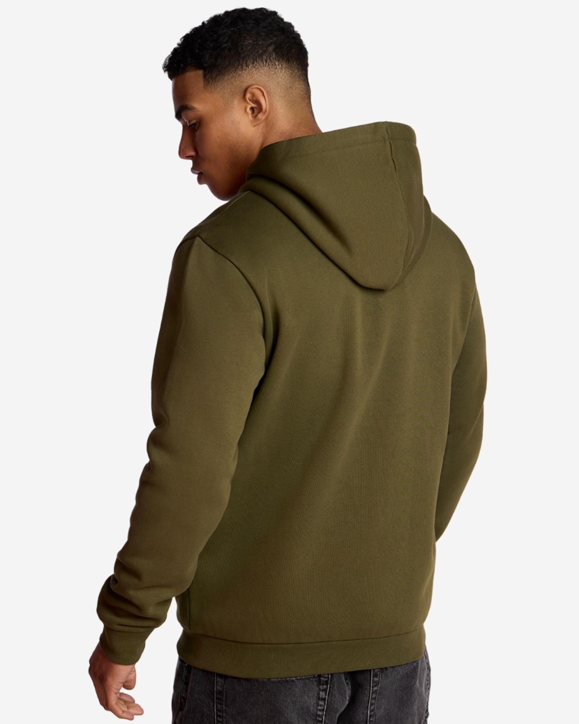 Sudadera con capucha y cremallera LFC para hombre, color caqui - Image 2