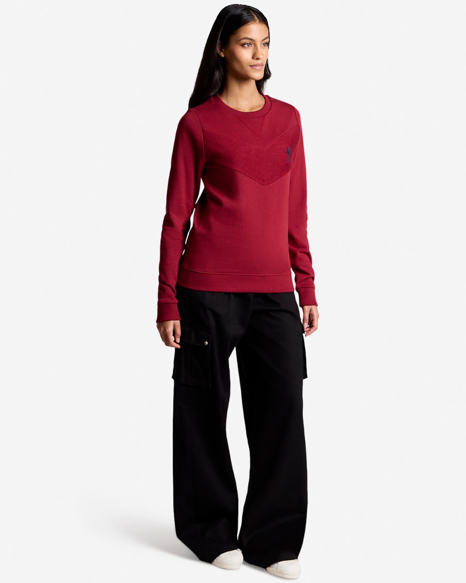 LFC Womens Ruby Reverse Crew Neck Sweatshirt - Image 4