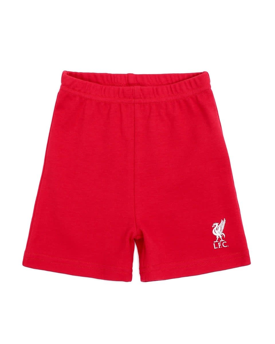 LFC Baby Bodysuit & Shorts Sæt Hvid & Rød - Image 3