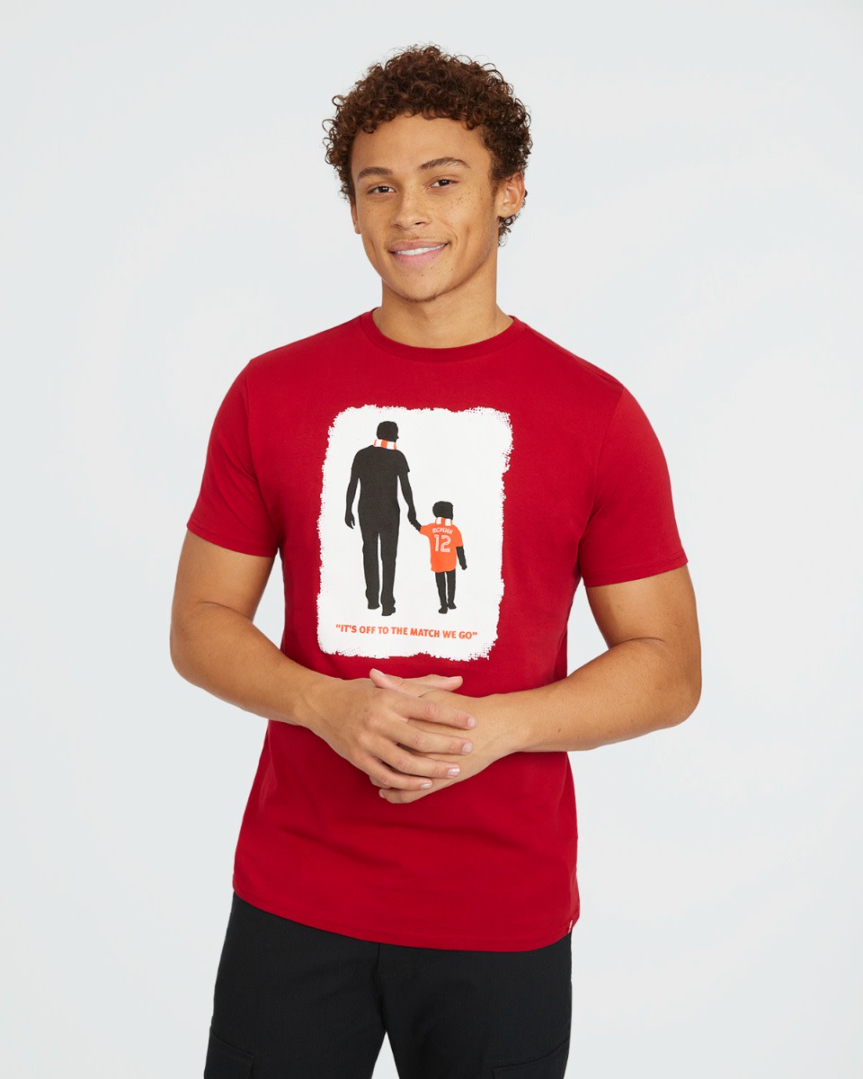 LFC Mens Owen McVeigh Tee Vintage Red - Image 1