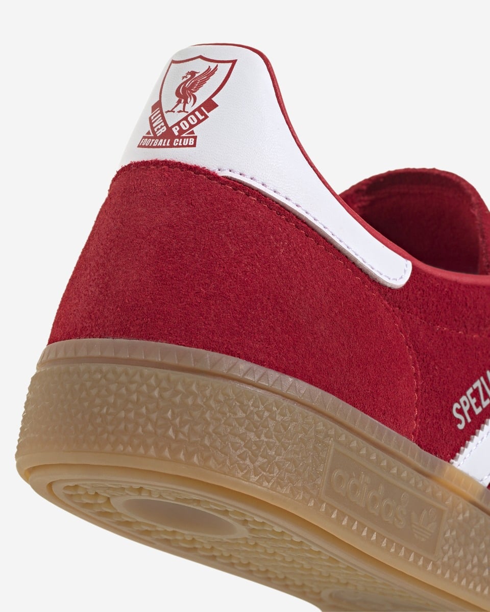 LFC adidas Adults Handball Spezial Shoes Strawberry Red