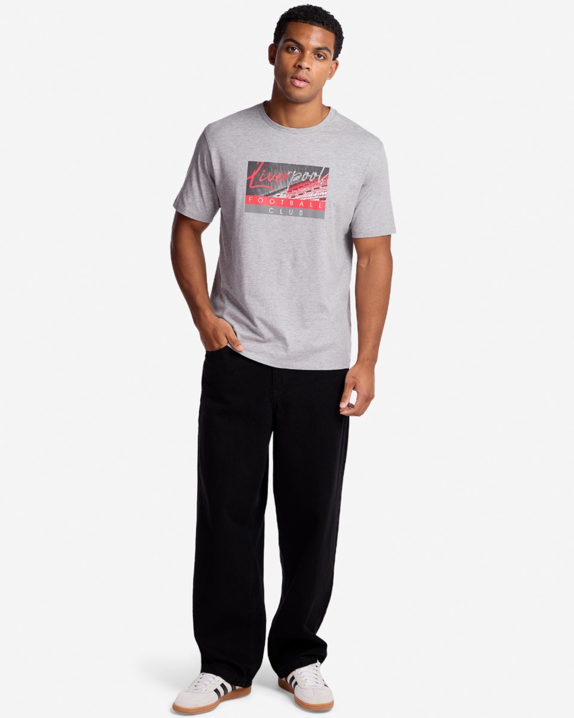 LFC Stadion-T-Shirt für Herren, Grau - Image 3