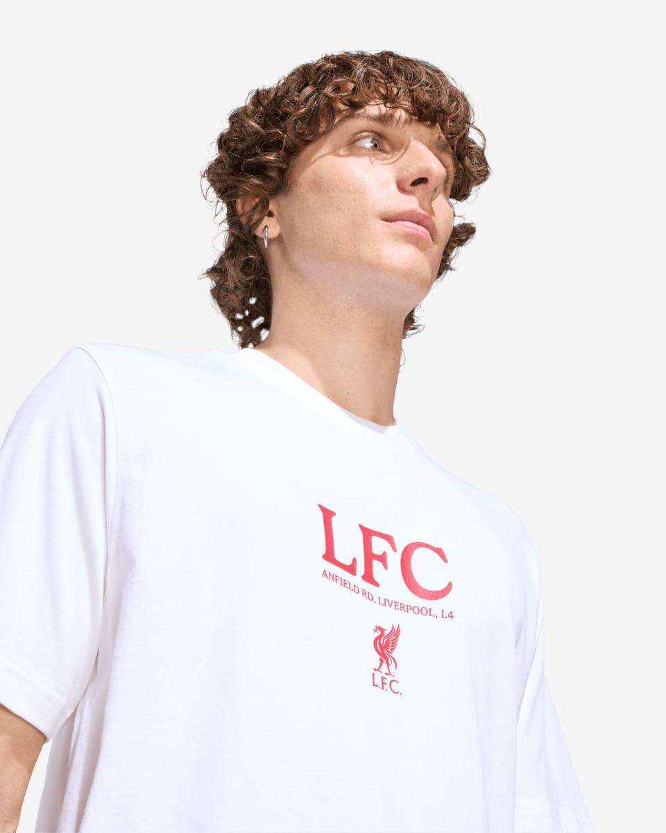 T-shirt graphique saisonnier LFC pour hommes, blanc - Image 4