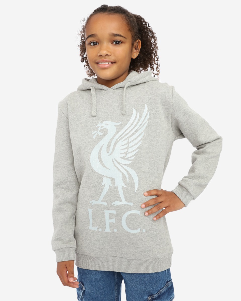 LFC Junior Glitter Liverbird Hoody - Image 2