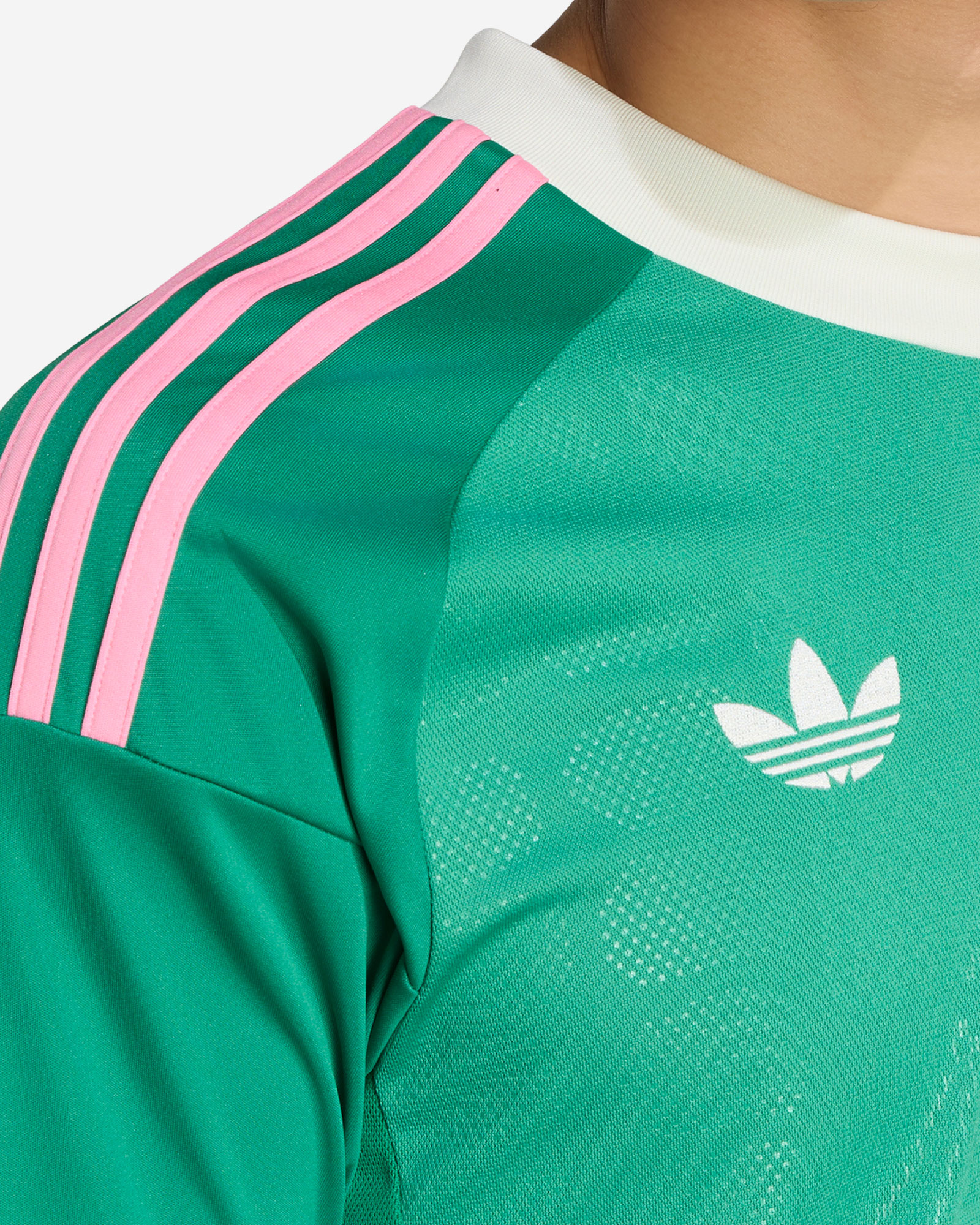 LFC adidas Mens 26/27 Long Sleeve Trefoil Goalkeeper Jersey Green - Image 3