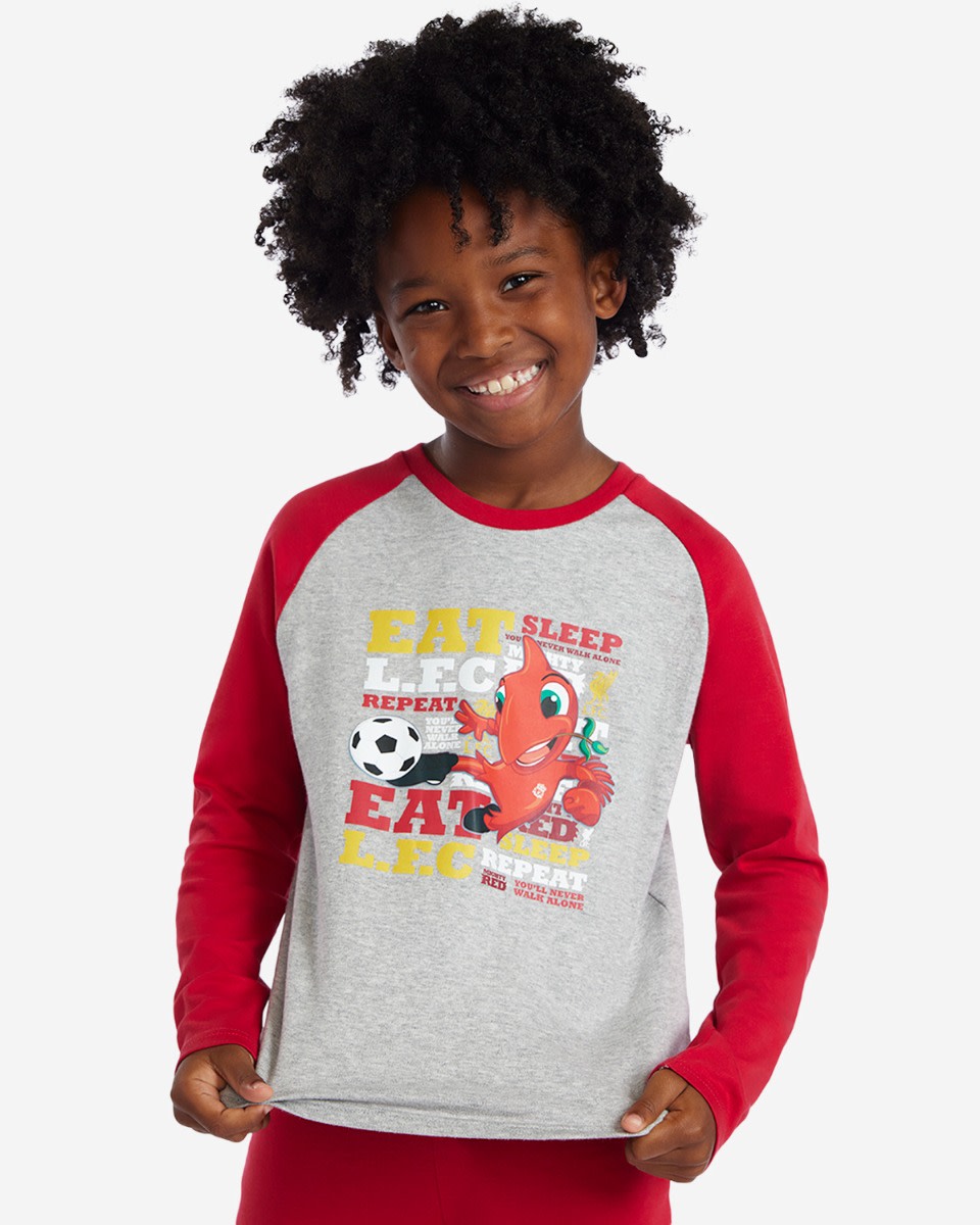 LFC Mighty Red Infants Long Pyjama Set - Image 1