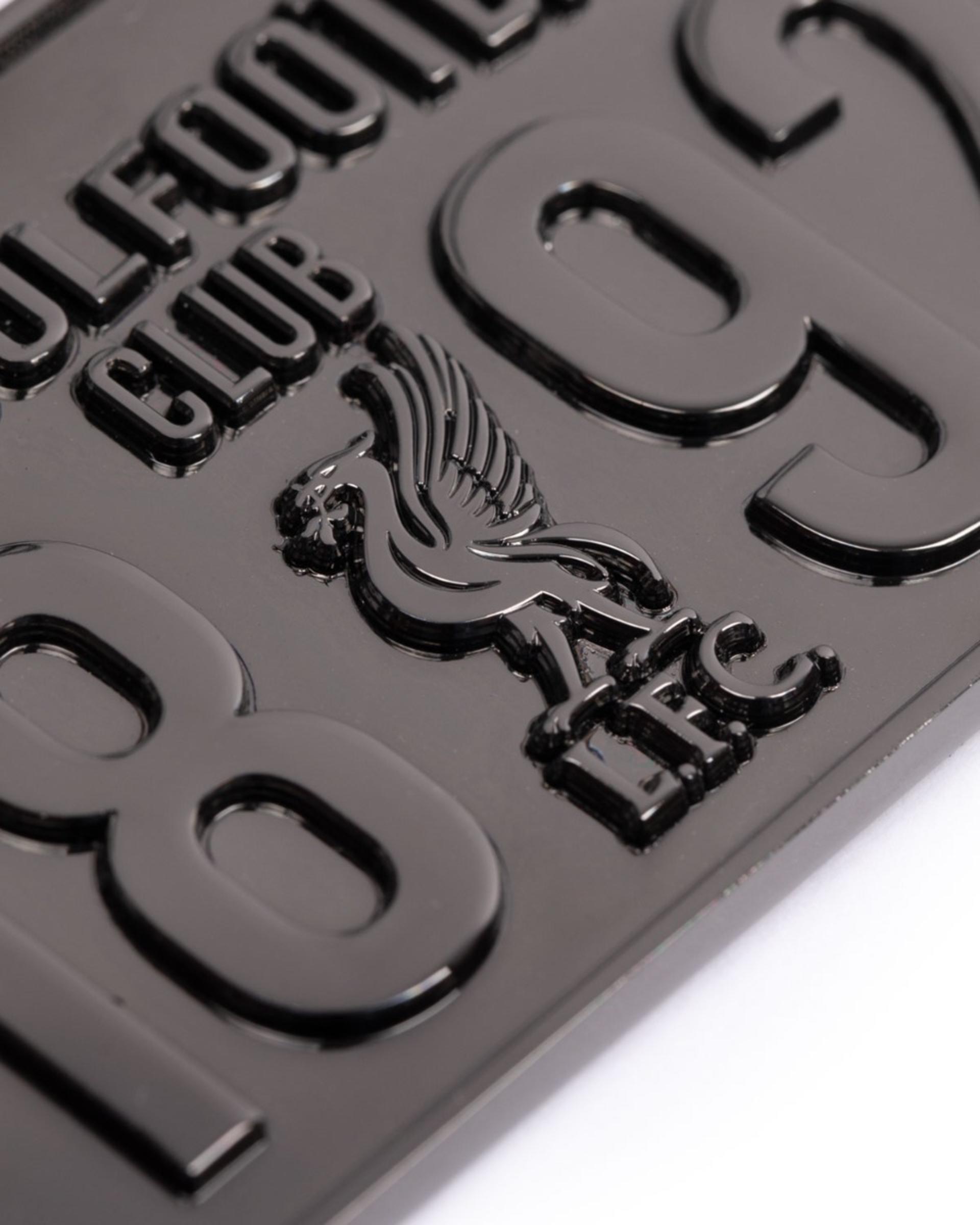 LFC Gunmetal Emblem, Schlüsselring und Magnet im Set - Image 3