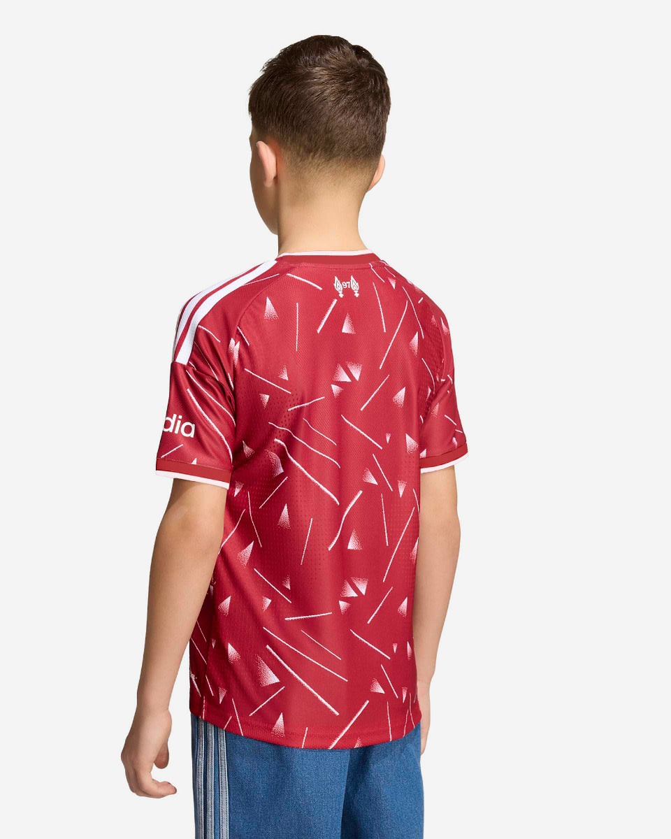 LFC adidas Youth 26/27 Authentic Home Jersey - Image 2