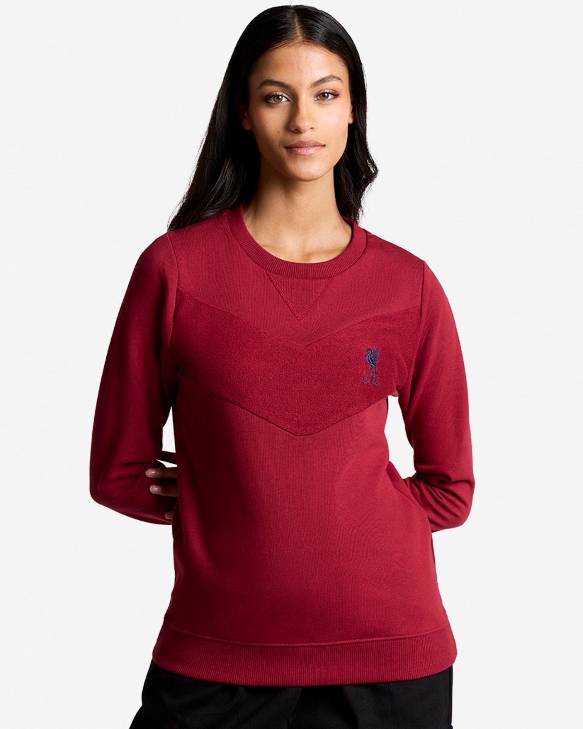 LFC Ruby Reverse Crew Neck Sweatshirt til kvinder - Image 1