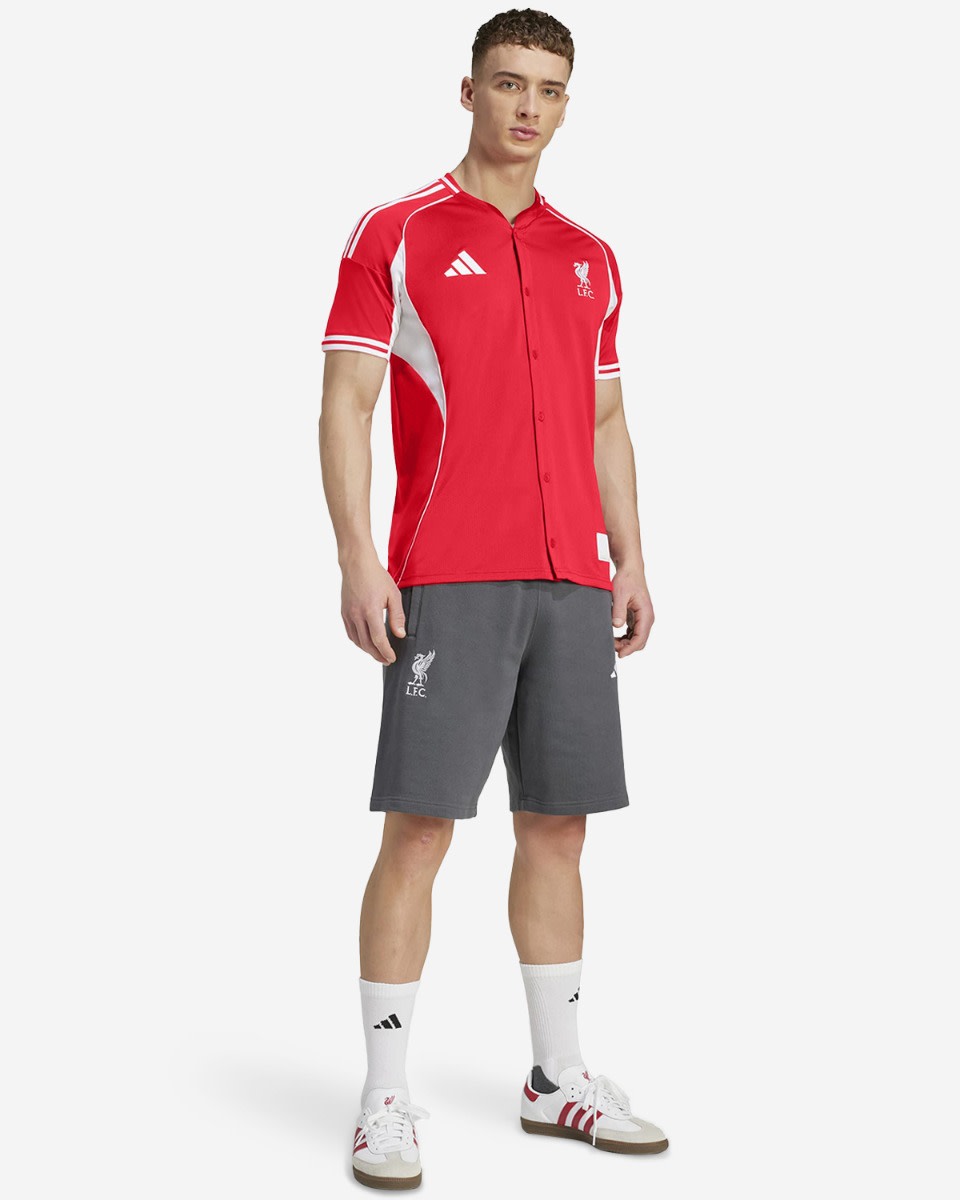 LFC adidas Mens 25/26 US Pack Shirt Red - Image 3