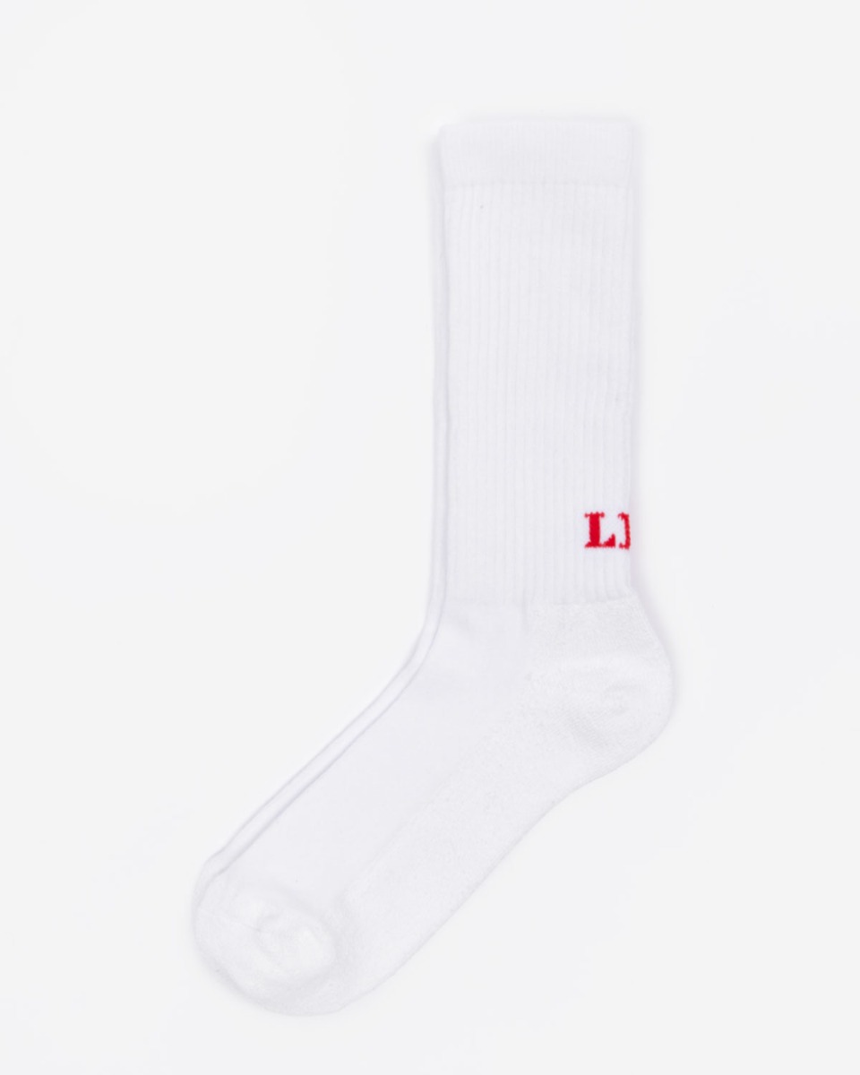 LFC 大人用グリップソックスホワイト - Image 1