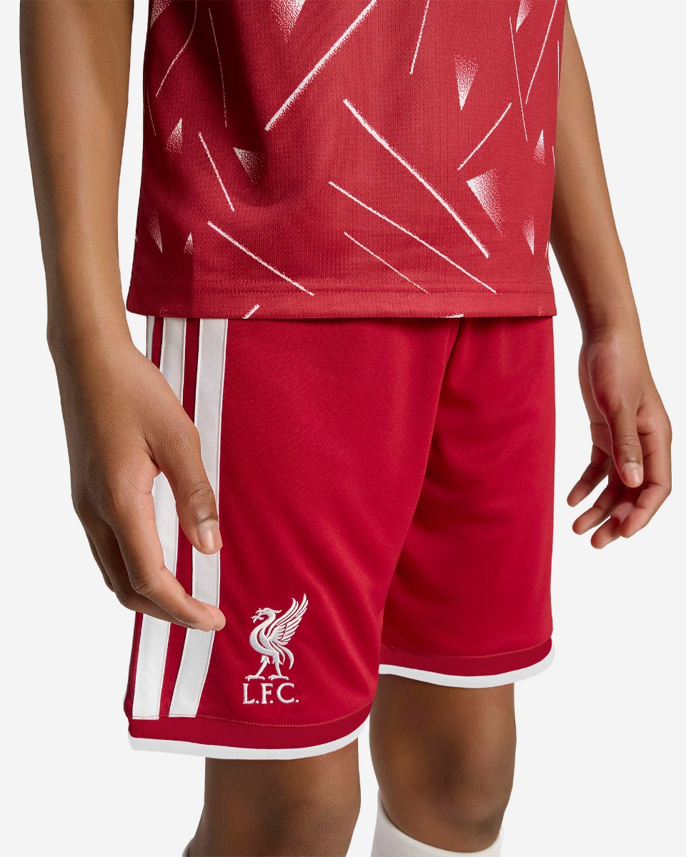 LFC adidas Youth 26/27 Home Shorts - Image 3