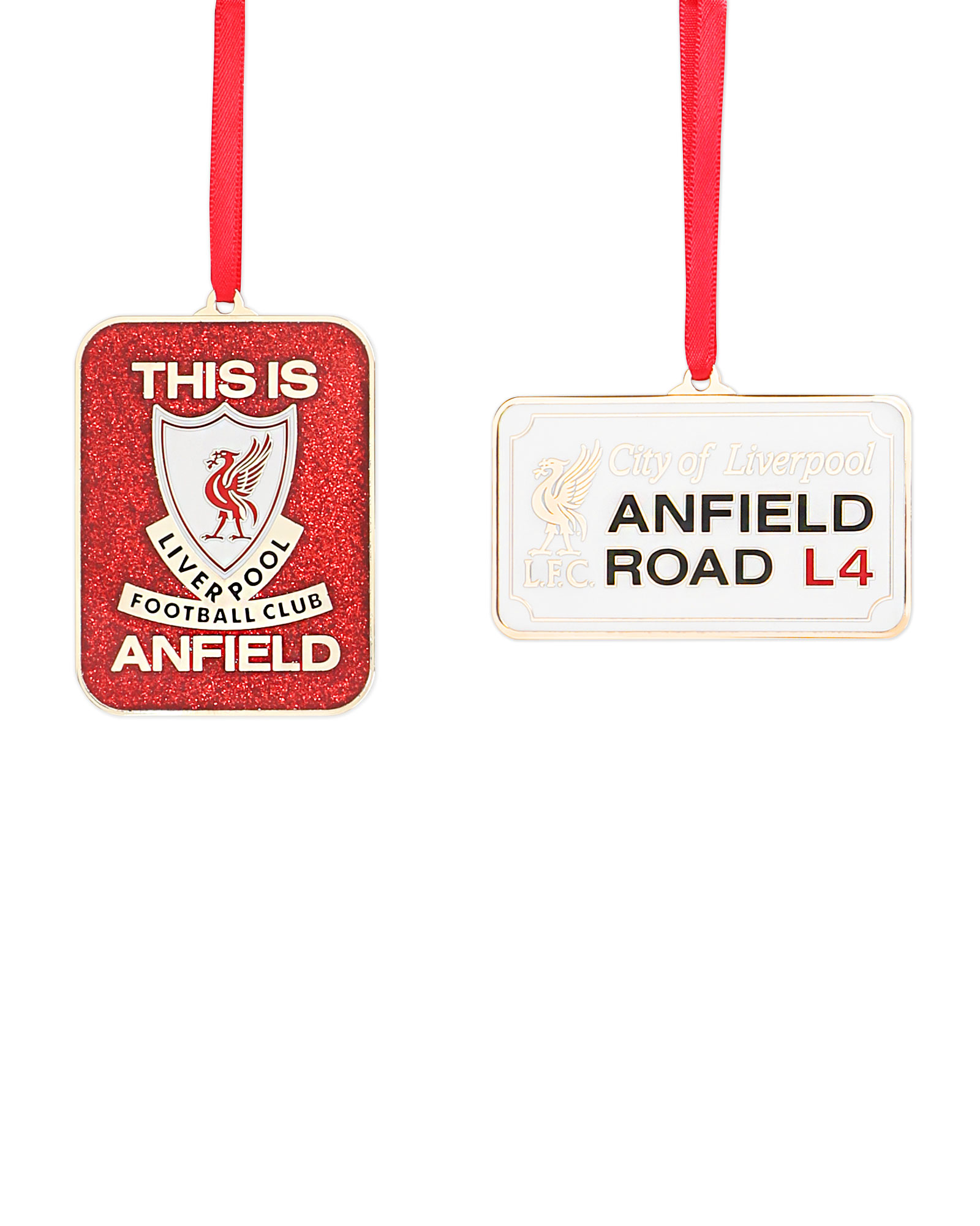 LFC TIA & Anfield Road Sign, Dekoration, 2er-Pack - Image 1