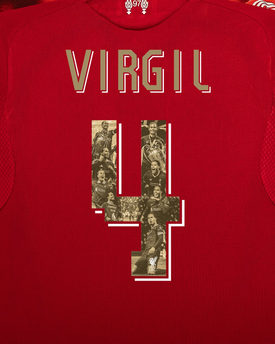 LFC Framed 25/26 Virgil Hero Shirt - Image 4