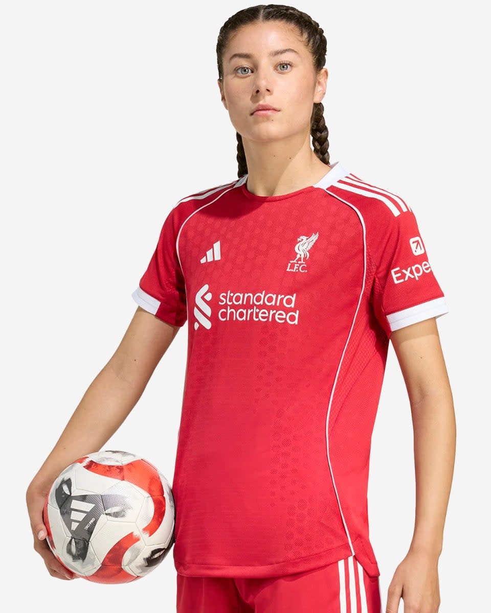 LFC adidas 25/26 Authentic Home tröja dam - Image 1