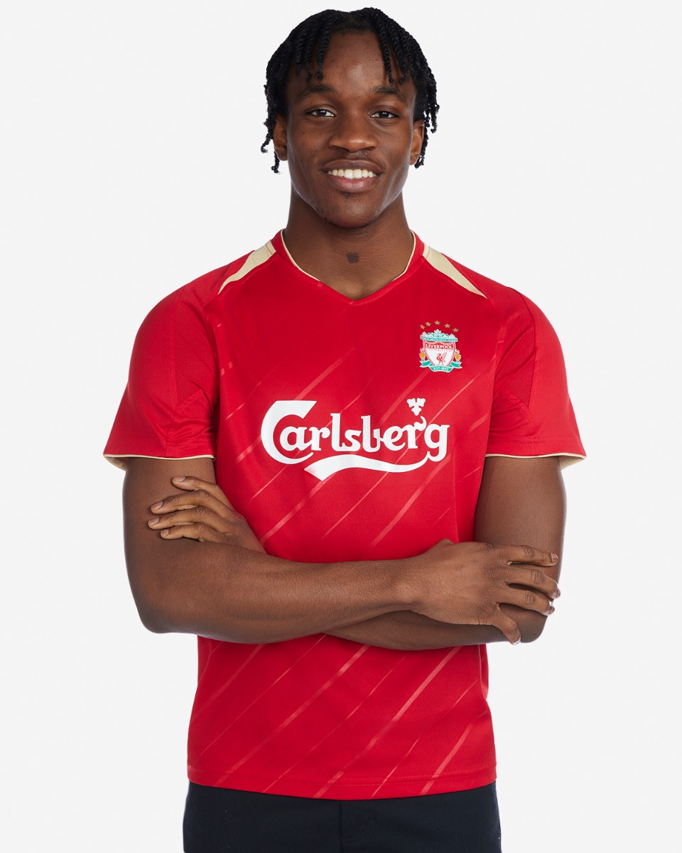 LFC Adults Retro 05-06 European Home Shirt - Image 2