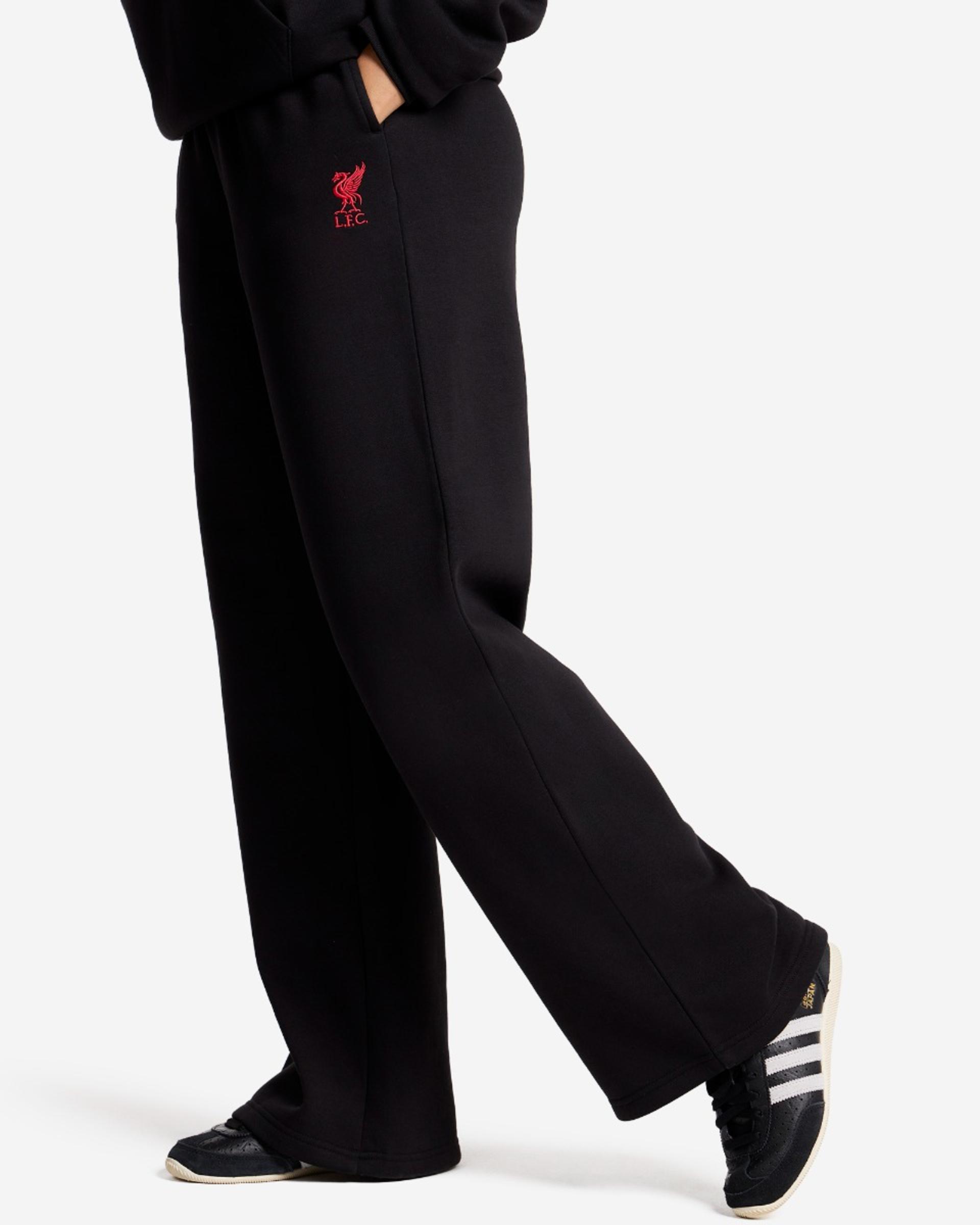 LFC Wide Jog Bukser til kvinder Sort - Image 3