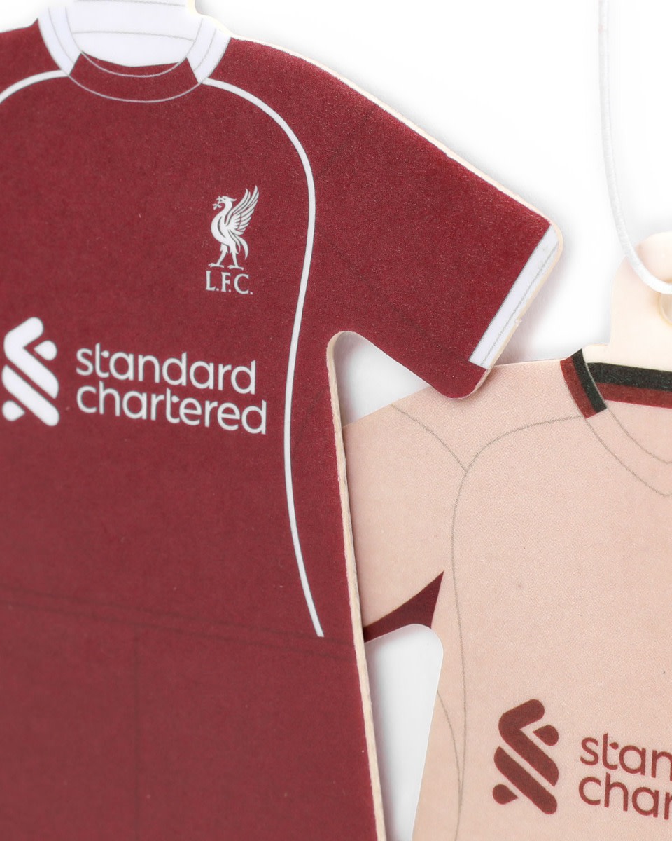 LFC 25/26 Home, Away & Third Kits 3Pk Air Fresheners - Image 2