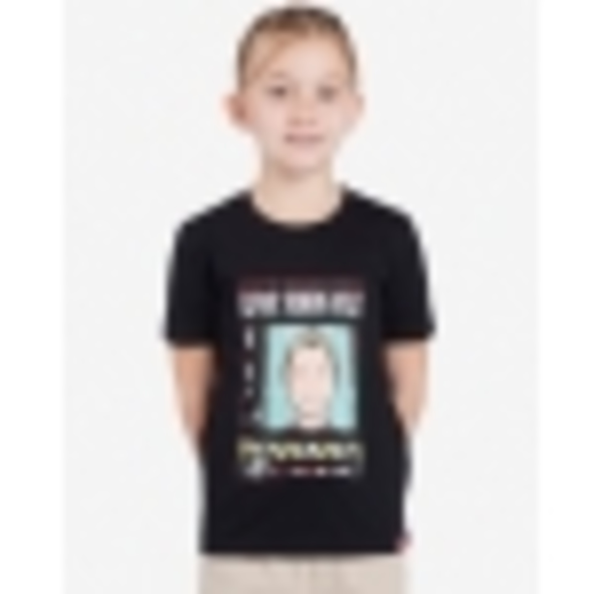 เสื้อยืดหางเกงจูเนียร์ LFC สีดำ - Image 1