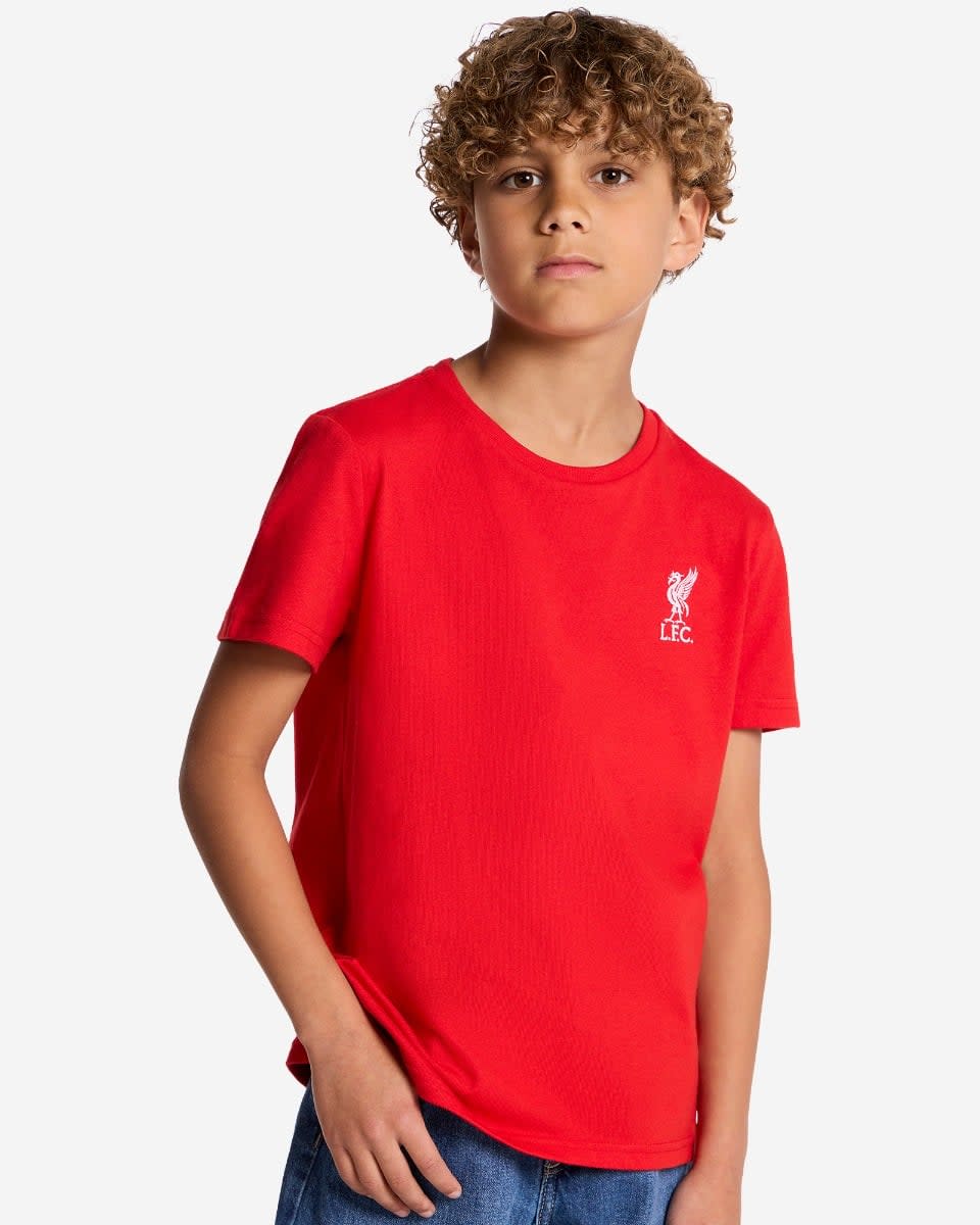 LFC Infants Liverbird Tee Red - Image 4