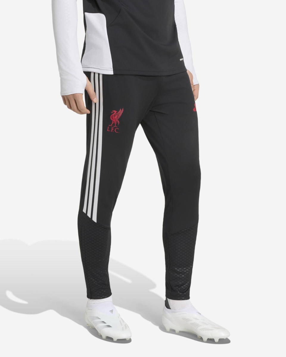 LFC 아디다스 남성용 26/27 티로 트레이닝 팬츠 블랙 - Image 1