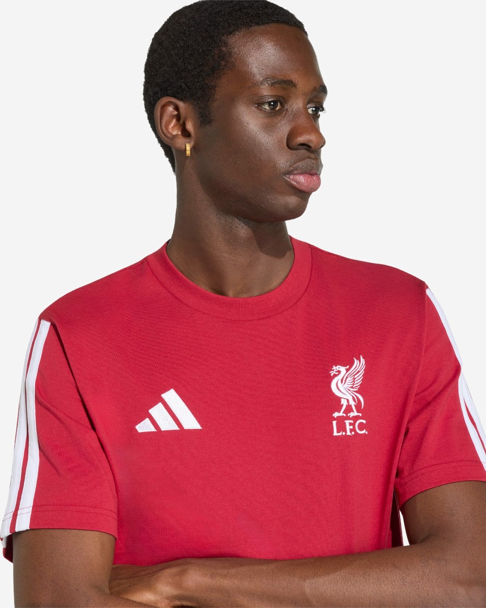 LFC adidas Adults 26/27 DNA Tee Active Rödbrun - Image 4