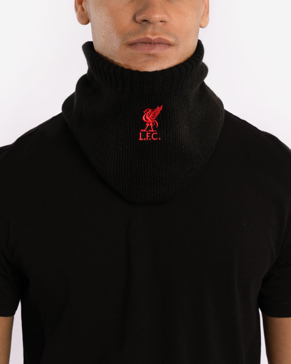 LFC Essentials Knitted Snood Black - Image 1