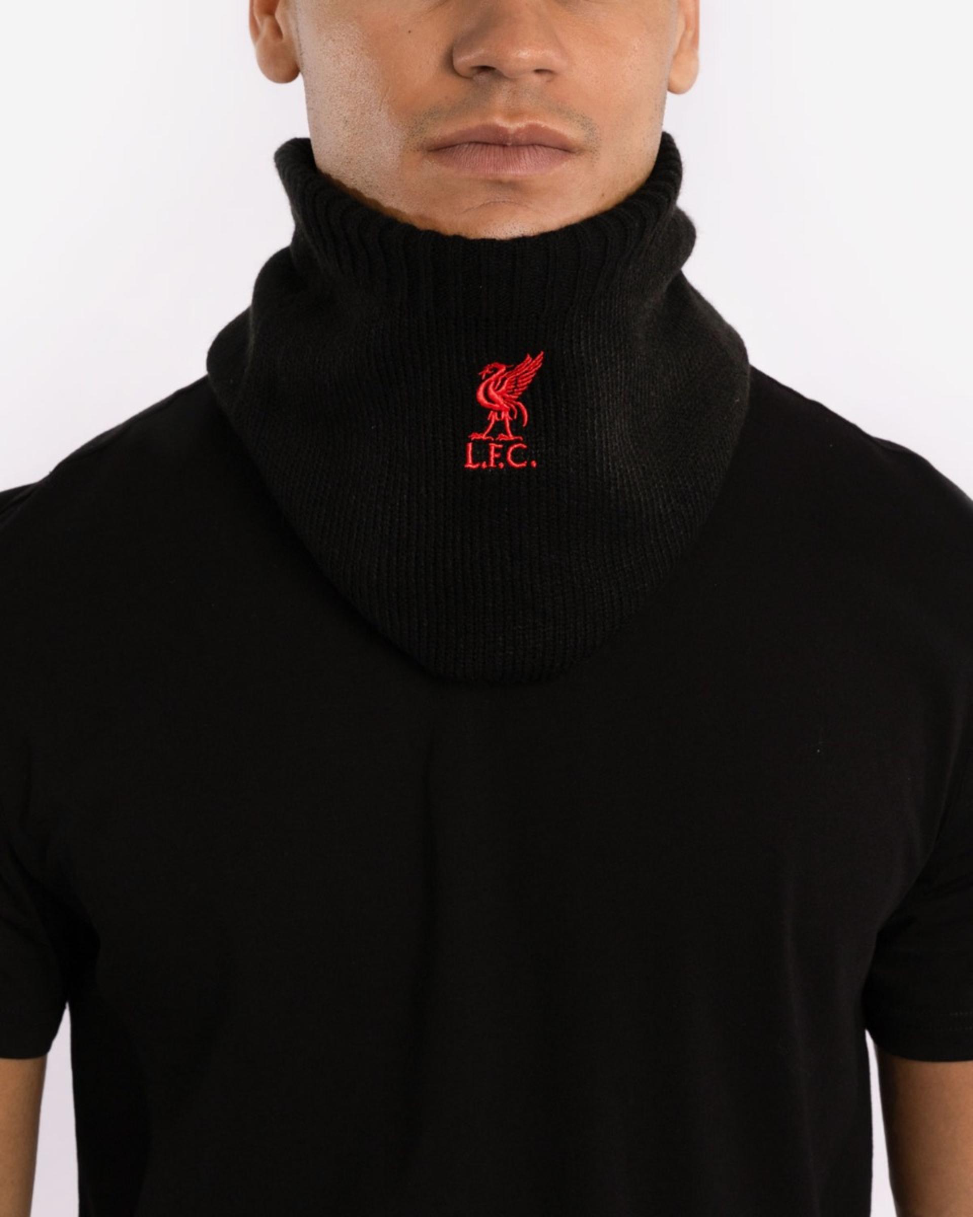 Snood tricoté LFC Essentials noir - Image 1