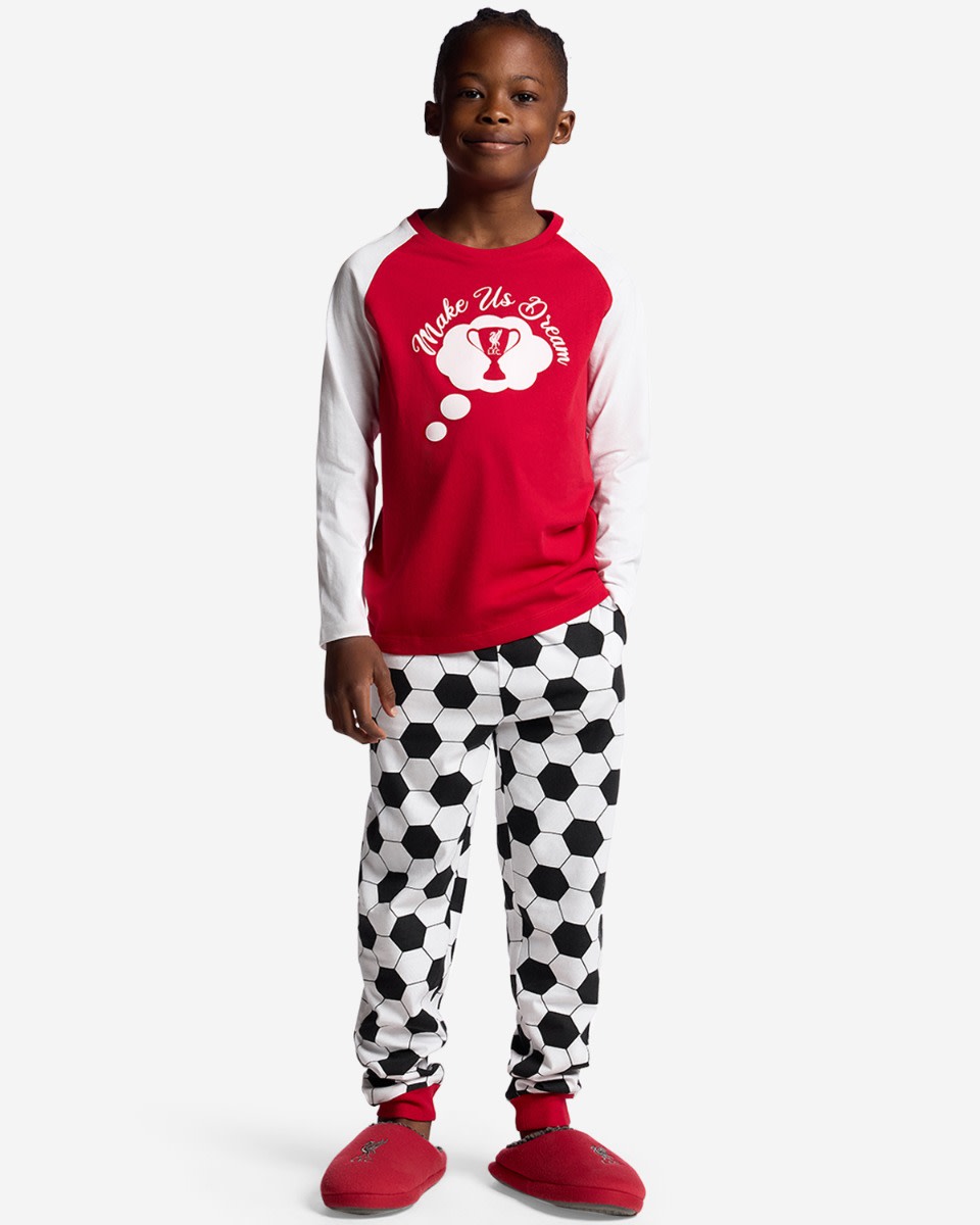 LFC Juniors Long Pyjama Set Red - Image 1