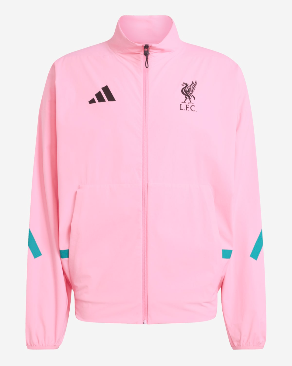 LFC adidas Mens 25/26 Z.N.E Anthem Jacket Pink