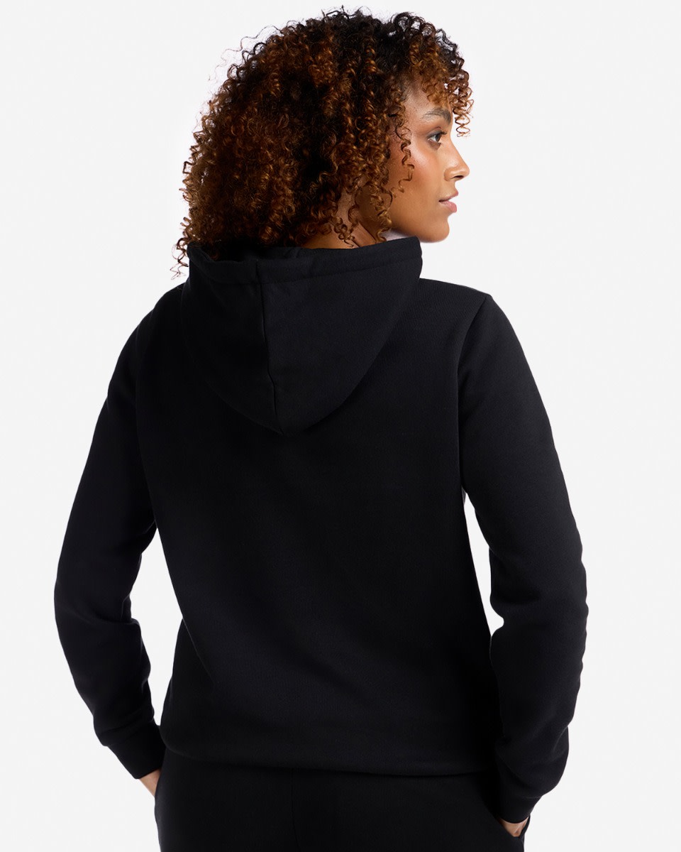 LFC Kvinnors Logo Overhead Hoody Svart - Image 2