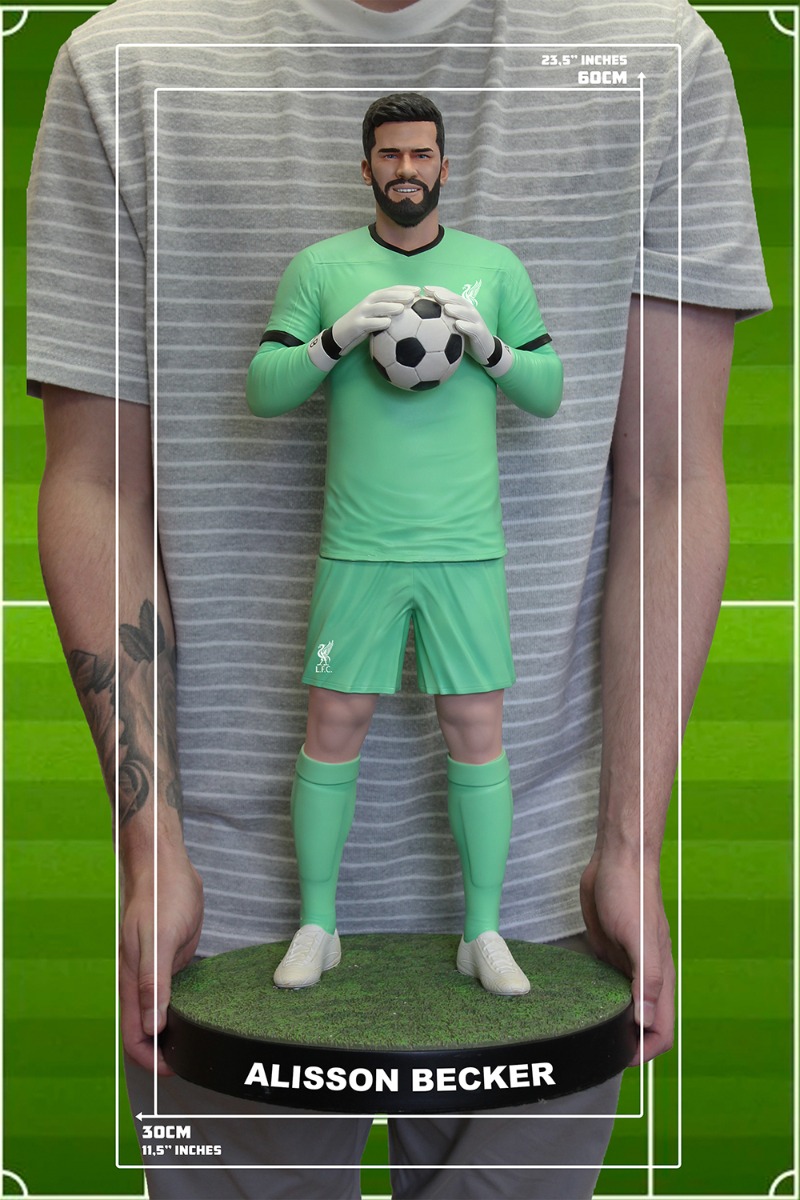 LFC Fotbollar Finaste Alisson staty 60cm - Image 2