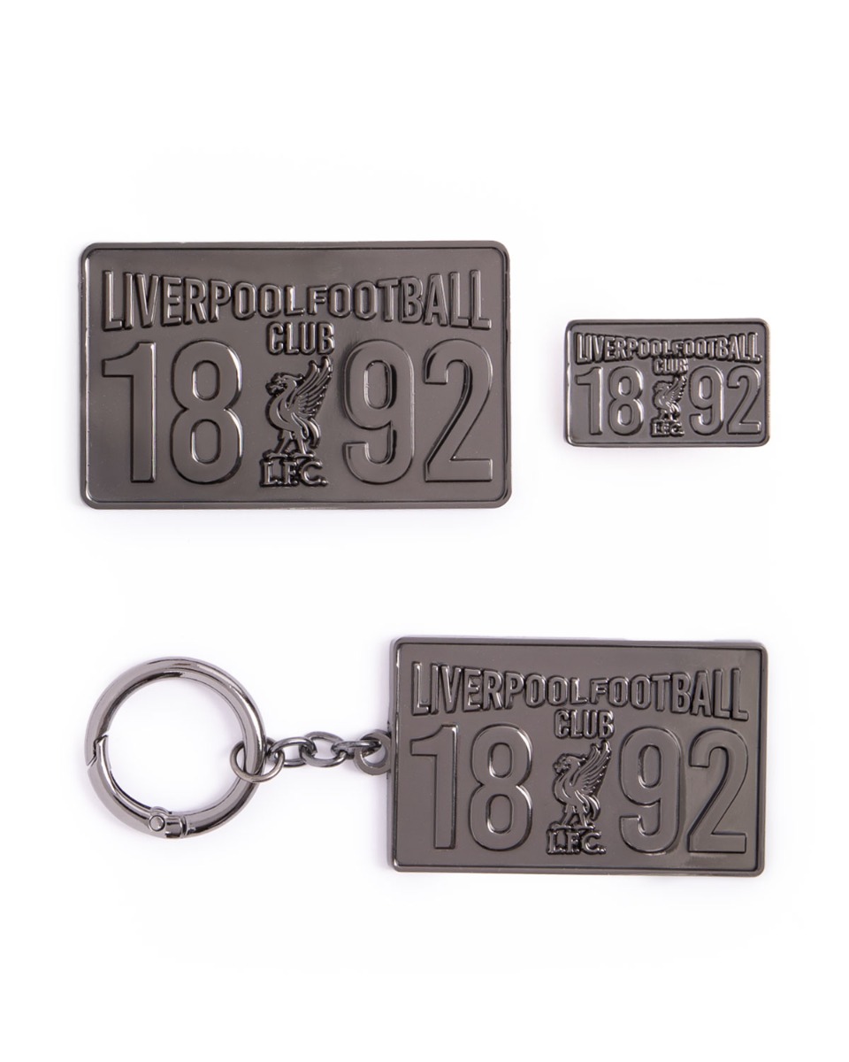 LFC Gunmetal Badge, Keyring & Magnet Set - Image 2