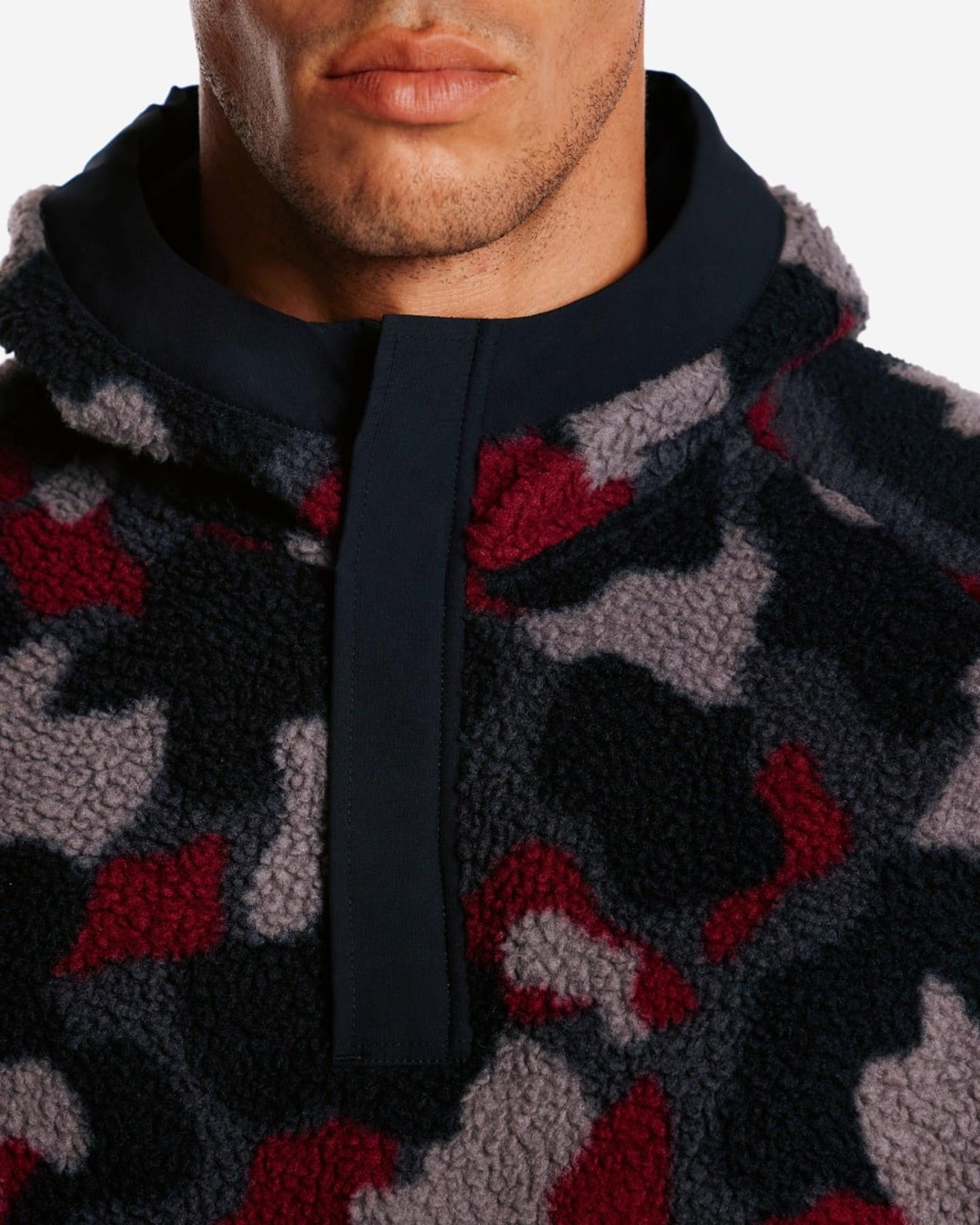 LFC Herre oversize YNWA Fleece hættetrøje Grå - Image 3