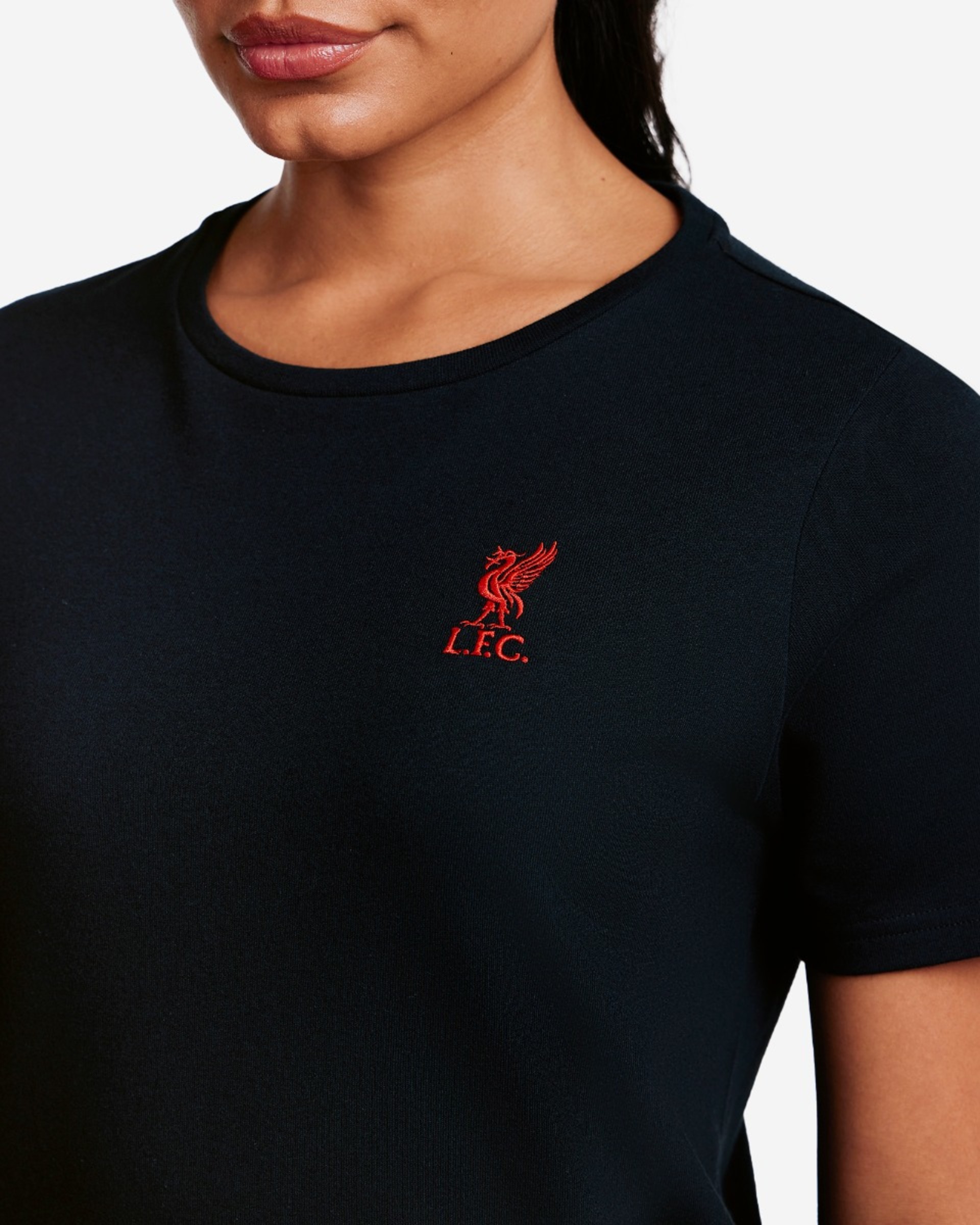 T-shirt Liverbird du LFC pour femmes, noir - Image 2