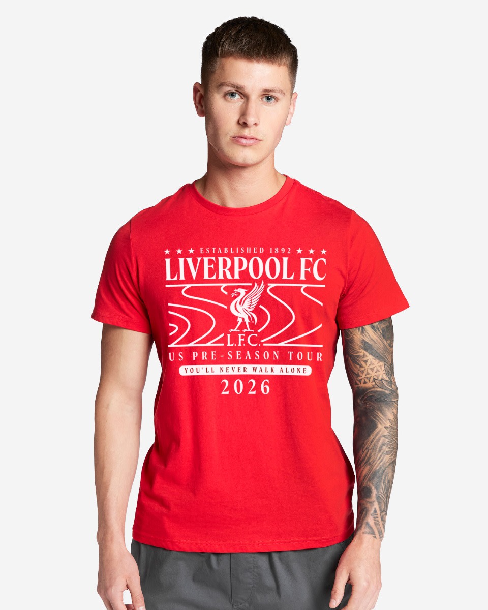LFC 大人用プレシーズンツアー T シャツレッド - Image 1