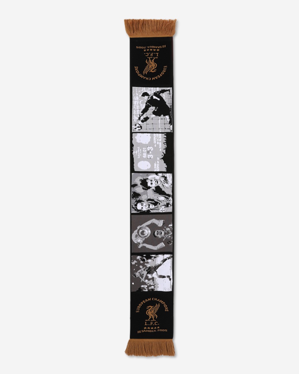 ผ้าพันคอติดตั้ง LFC สำหรับผู้ใหญ่ อิสตันบูล 2005 สีดำ - Image 1