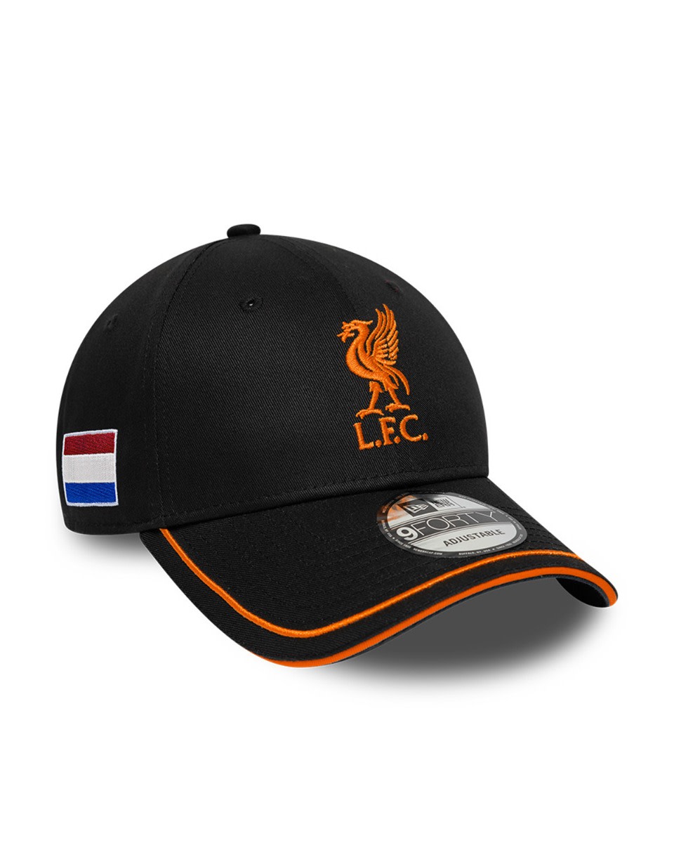 Casquette LFC New Era 9FORTY pour adultes, Pays-Bas, noire - Image 1