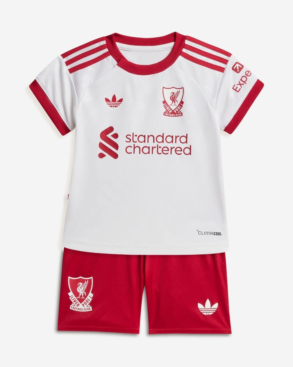 LFC adidas Baby 26/27 Away Kit - Image 1