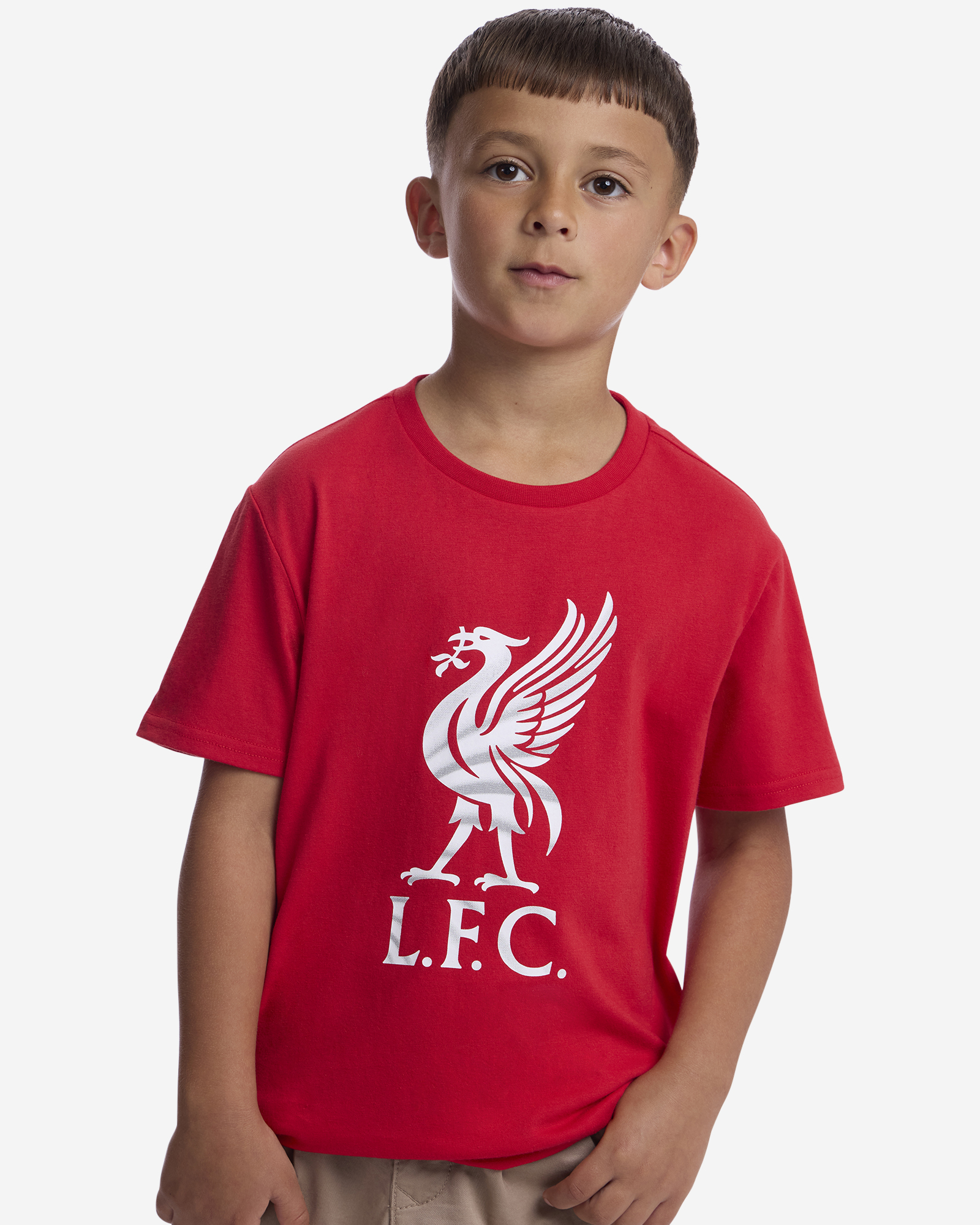 Camiseta Liverbird Wing de LFC Juniors, roja - Image 4