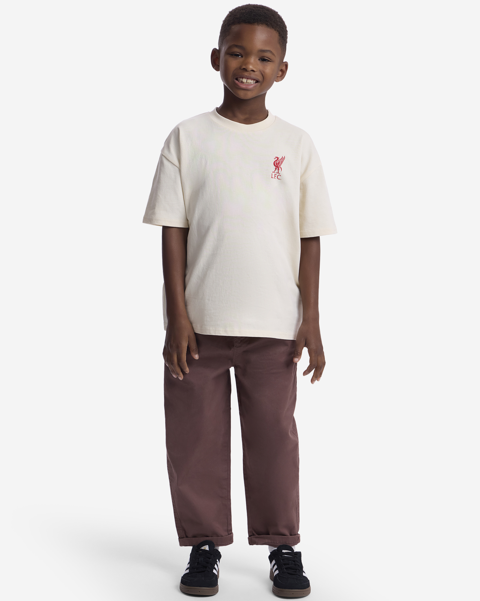Camiseta extragrande YNWA de LFC Juniors, color crudo - Image 2