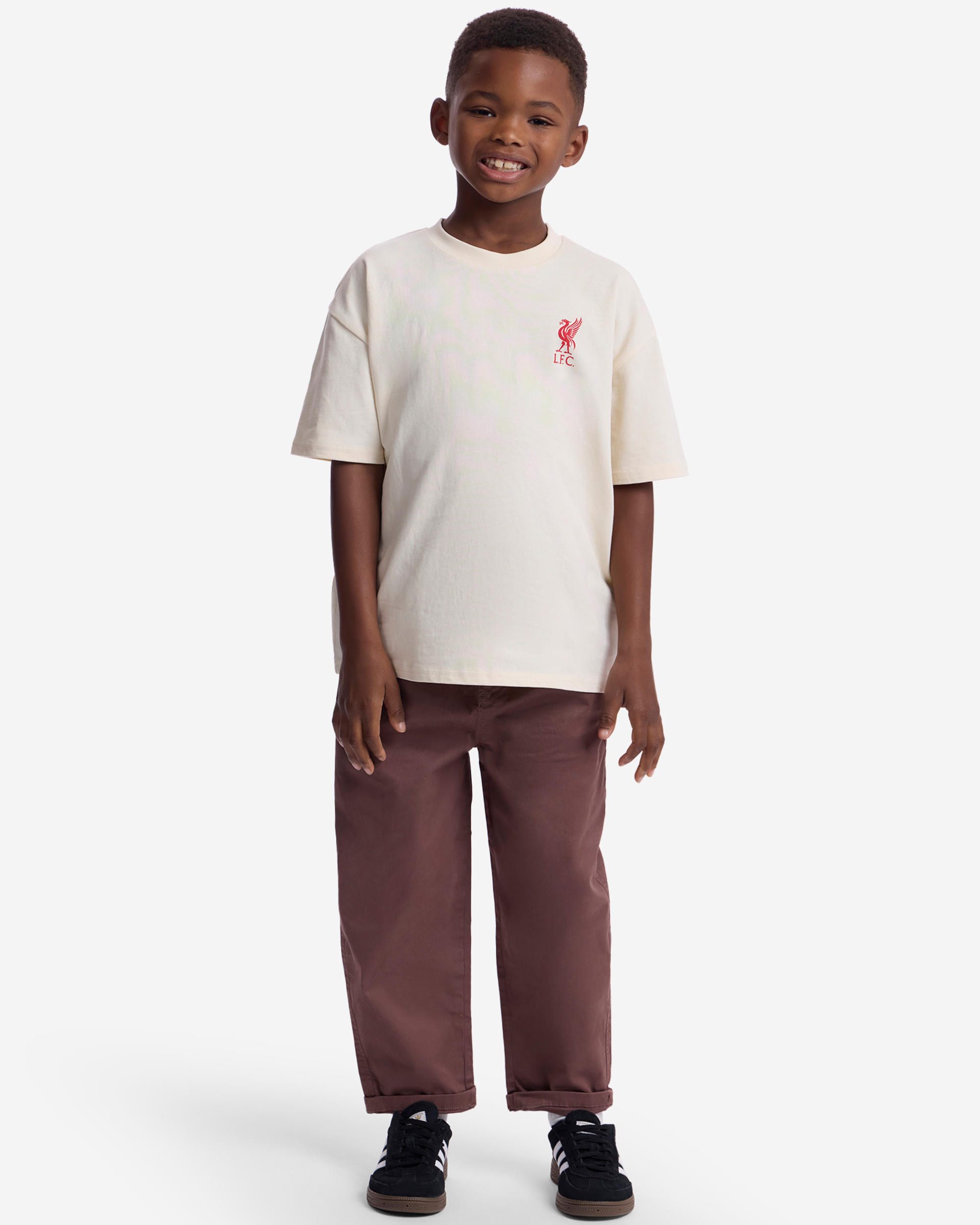 Camiseta extragrande YNWA de LFC Juniors, color crudo - Image 2
