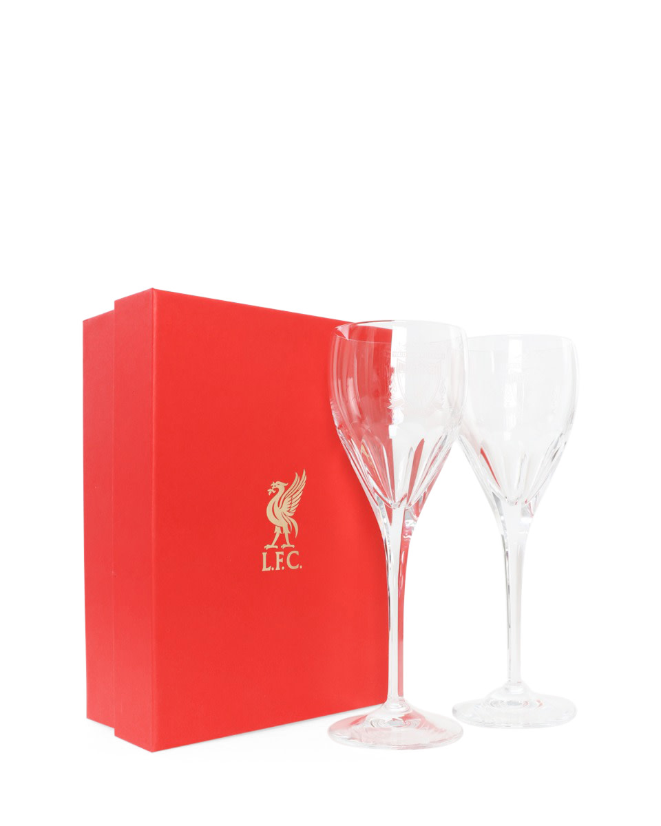 LFC Crystal Wine Glass Pair - Image 1