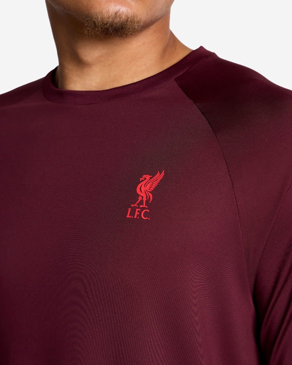 LFC メンズラグランTシャツダークレッド - Image 4