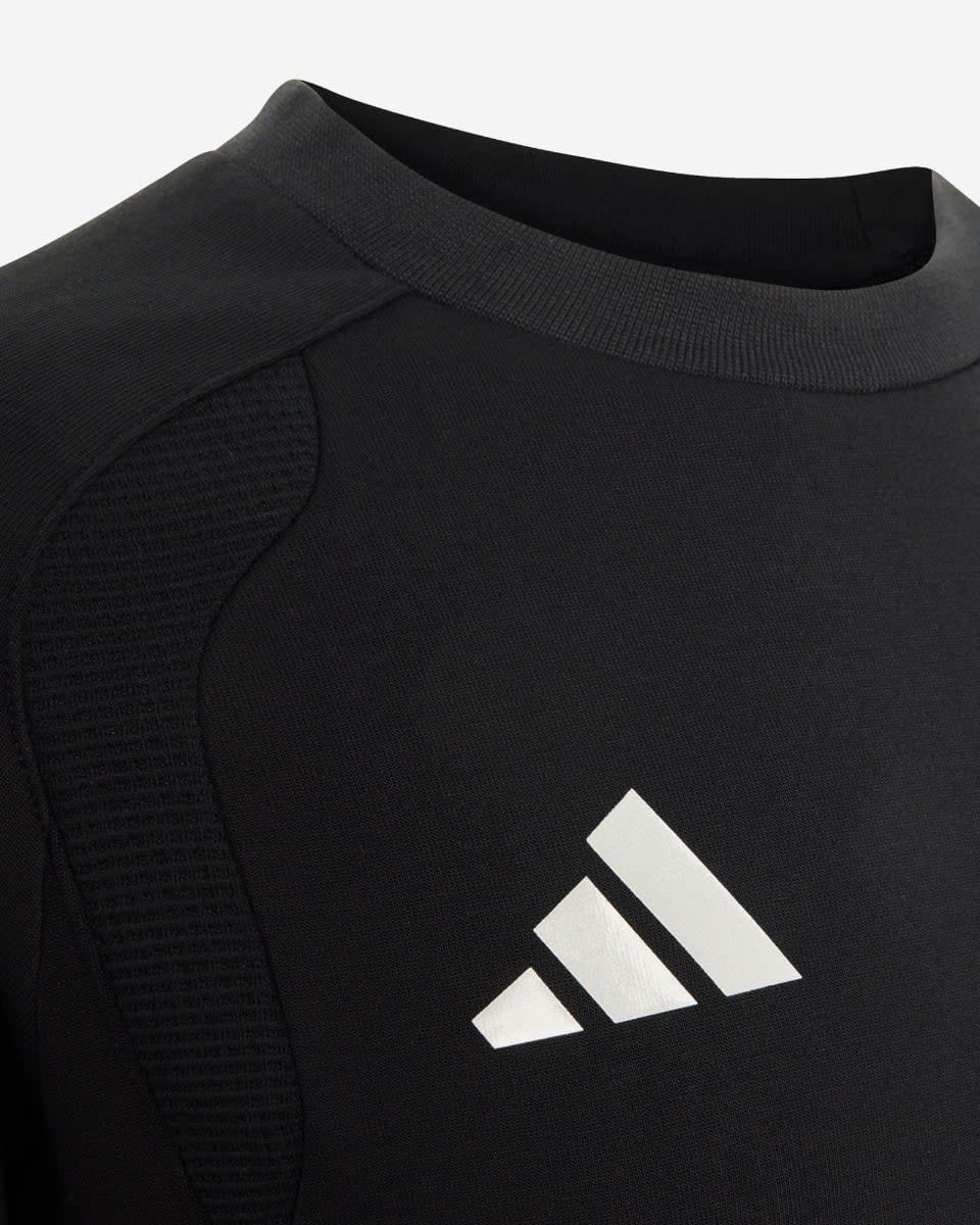LFC adidas Youth Tiro Travel Sweatshirt med rund hals Sort - Image 4