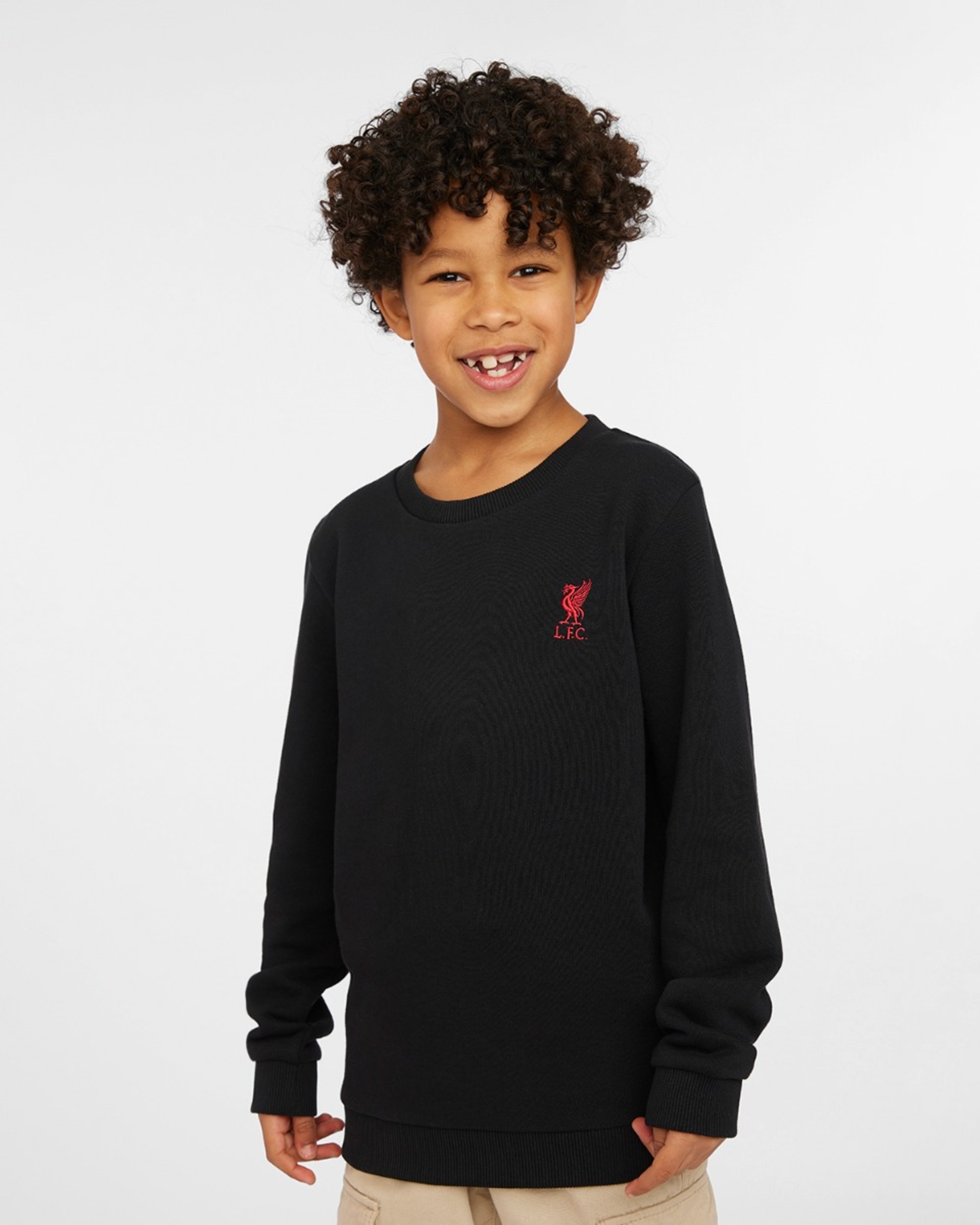 LFC Spædbørn Sweatshirt med rund hals sort - Image 2