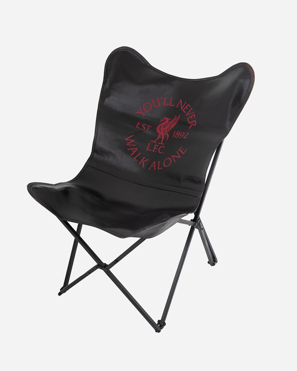 LFC Leather Butterfly Chair: - Image 1
