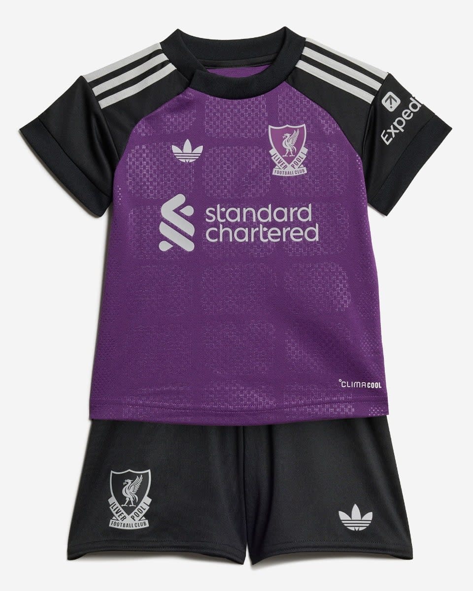 LFC adidas Baby 26/27 Away Goalkeeper Kit - Image 1