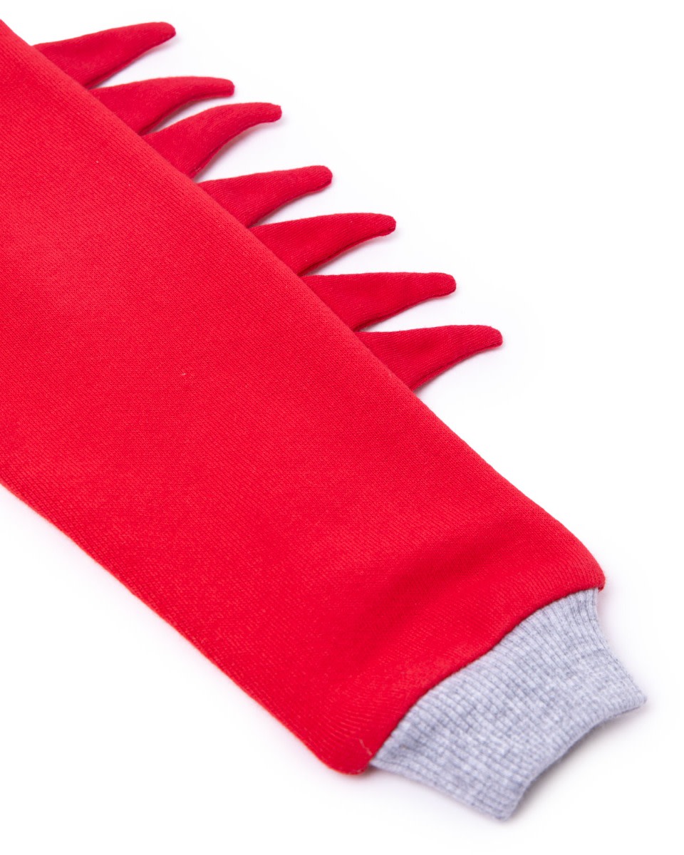 Ensemble de jogging LFC Infants Mighty Red pour bébé rouge et gris - Image 3