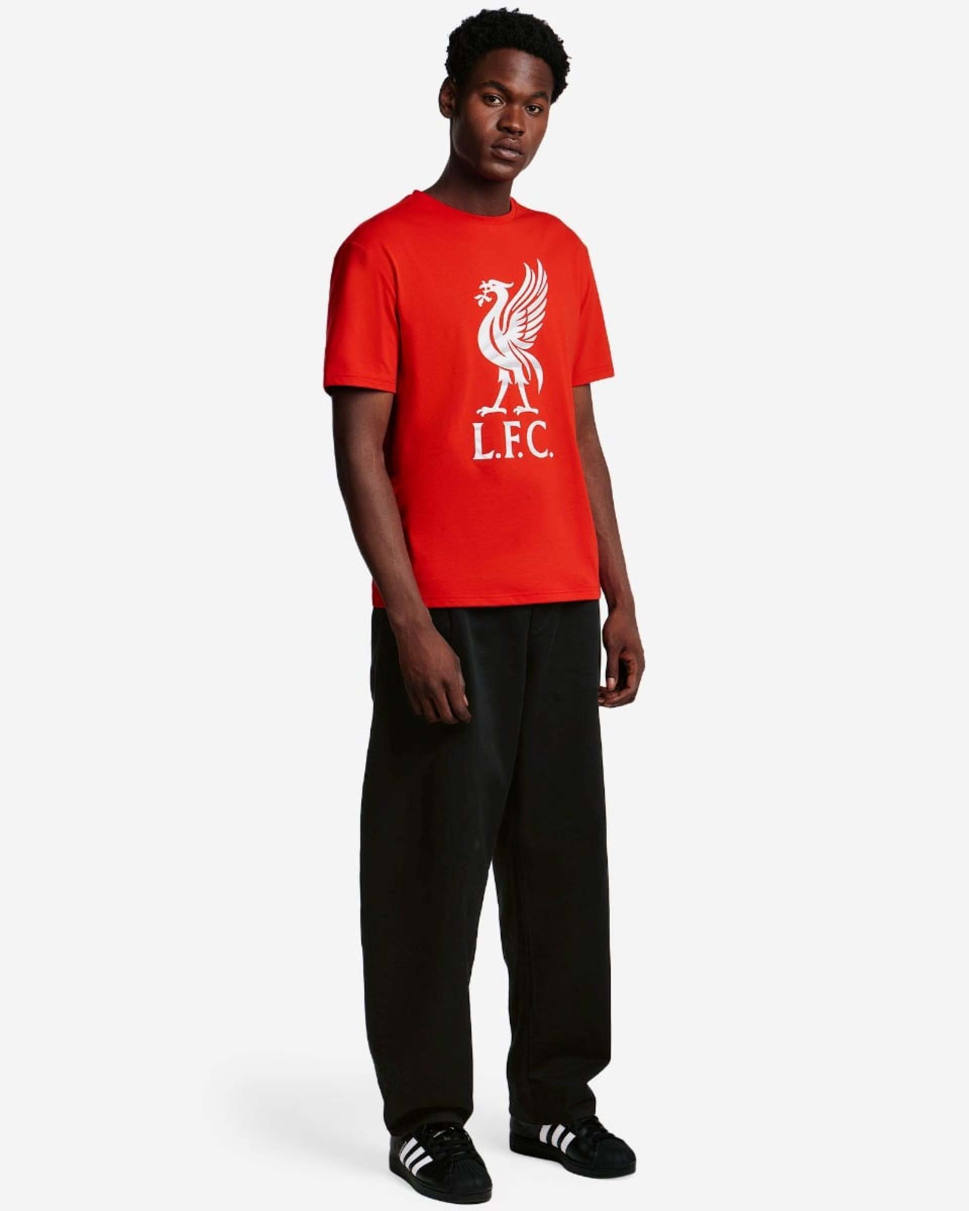 Camiseta LFC Liverbird Swirl para hombre, roja - Image 1